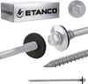 Etanco viti per pannelli sandwich RAL 9006 legno cemento Anteprima dell’immagine prodotto 1