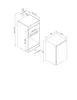 htech WR2201 Kühlschrank 88cm mit Gefrierfach, 112 Liter, Produktbild-Vorschau 2