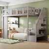 Flieks Lit superposé 90x200cm avec étagère, lit d'enfant Voir les images du produit 1