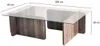 Tavolo da soggiorno Skye Decor in legno e vetro, colore Anteprima dell’immagine prodotto 10