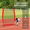 SucceBuy 7x4 ft baseballová a softballová ochranná síť, Náhled obrázku produktu 6