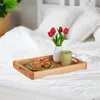 Vassoio da portata Relaxdays, legno e MDF, A x L x P: 5 x Anteprima dell’immagine prodotto 5