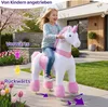 PonyCycle dla dzieci w wieku 7+ Pluszowy jednorożec na Podgląd zdjęcia produktu 3