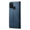 OPPO Realme 7i Hülle, LaimTop Denim Leder Brieftasche Produktbild-Vorschau 3
