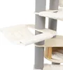 Kratzbaum Avery · beige-anthrazit · ca. 75 x 56 x 186 cm Produktbild-Vorschau 7