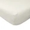 HOMESCAPES Spannbettlaken Flanell – creme, 100% Baumwolle, Produktbild-Vorschau 1