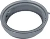 A gray rubber door seal for a washing machine. Produktbild-Vorschau