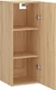 vidaXL Nástenná skriňa Sonoma dub 34,5x34x90 cm odvodený Náhľad obrázku produktu 5