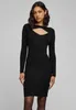 Urban Classics Kleid Ladies Cut Out Dress Black-S Produktbild-Vorschau 11