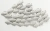 Wandobjekt Wandbild Wanddeko Fischschwarm grau Eisen L 97 Produktbild-Vorschau 14