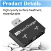 x USB 2.0 2 Anschlüsse, tragbarer 2-Anschluss-USB-Hub, Produktbild-Vorschau 3