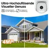2.5K/4MP Überwachungskamera Aussen Akku,glühbirnen-kamera Produktbild-Vorschau 6