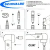 Schwalbe Fahrrad Clik Valve SCV System (SV) Französisch Set Produktbild-Vorschau 2