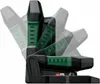 A black and green work light with adjustable angles shown against a white background. Anteprima dell’immagine prodotto