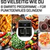 A collage of food items and an air fryer, with text overlay. Anteprima dell’immagine prodotto