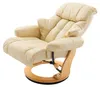 home24 Relaxsessel - 2-teilig - Holzwerkstoff / Echtleder / Produktbild-Vorschau 6