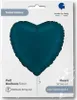 Folienballon - Seeblaues Satinherz 46 cm, Grabo Produktbild-Vorschau 2
