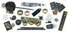 A collection of Harry Potter themed merchandise laid out on a white background. Produktbild-Vorschau