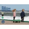 Two children on a beach pulling a green wagon. Produktbild-Vorschau
