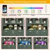 okwish Küchenschrank mit LED Beleuchtung und 3 Glastüren Produktbild-Vorschau 5