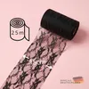 G.schmückt Tischband Spitze 15 cm x 25 m, schmales Dekoband Produktbild-Vorschau 2