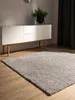 benuta Teppich Wohnzimmer Soho Hellgrau 200x200 cm Produktbild-Vorschau 2