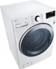 A high-angle, isolated shot of a white LG washing machine. Náhľad obrázku produktu
