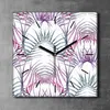 Coloray Uhr auf Leinwand 30x30 cm Wand Uhr Dekoration Produktbild-Vorschau 2