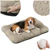 Domarex Wasserdichtes Hundebett Beige, 70x50cm - Weiches Produktbild-Vorschau 7