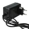 A black power adapter with a European plug and a coiled cable. Anteprima dell’immagine prodotto