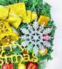 A close-up view of a Christmas wreath decoration. Produktbild-Vorschau