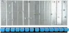 Werkzeugwand 156x72 cm Metall Lagersystem mit Produktbild-Vorschau 8