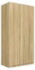 Topeshop SD-90 SON KPL, Eiche, Garderobe, 7 Regale, 2 Produktbild-Vorschau 2
