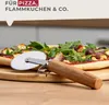 Tagliapizza per pizza e tarte flambée Rotella per pizza con Anteprima dell’immagine prodotto 6