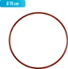 Grevinga® Gymnastikreifen aus Kunststoff (70 cm, Rot) Produktbild-Vorschau 1