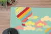 MuchoWow® Mauspad Mousepad Heißluftballon - Schnittmuster - Produktbild-Vorschau 2