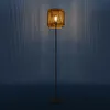 Stehlampe Modern Wohnzimmer Schlafzimmer Rattan Optik Boho Produktbild-Vorschau 2