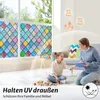 Fensterfolie Blickdicht Selbsthaftende,Sichtschutzfolie Produktbild-Vorschau 3