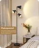 EDISHINE Lampa stojąca do salonu, 3 regulowane lampy Podgląd zdjęcia produktu 5