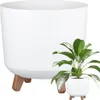 Blumentopf Gracia, Weiss, Kunststoff, Ø 200 mm, 174 mm Produktbild-Vorschau 1