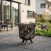 Feuerkorb Tennessee Stahl rund Ø 60 cm für Garten & Produktbild-Vorschau 2