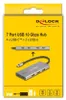 Delock - Hub - 10 Gbps, with Power Delivery 80 Watt - 4 x Produktbild-Vorschau 4