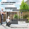 Outsunny Gerätehaus 2,54m², Wasserdicht Gartenhaus mit Produktbild-Vorschau 4