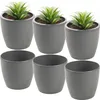 Set 6x Blumentopf Blumenkübel Matilda Runder Pflanzer Produktbild-Vorschau 1