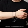 JEWLIX Panzerarmband 925 Silber 6mm Herrenarmband PA0060 Produktbild-Vorschau 3