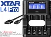 Chargeur de batterie XTAR L4 Pro – pour batteries Li-Ion Voir les images du produit 1