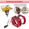 Oberfräsen, Frästisch für Oberfräsen, 4-Backen-Klemm Router Produktbild-Vorschau 5
