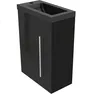 Badmöbel SILVIA 45 cm Schwarz Waschbecken mit Unterschrank Produktbild-Vorschau 3