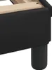 Design Bettgestell mit Kopfteil Schwarz 80x200 cm Produktbild-Vorschau 9