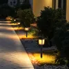 3er Set LED Solarlampen, Laternen Design, Feuereffekt, H 37 Produktbild-Vorschau 4